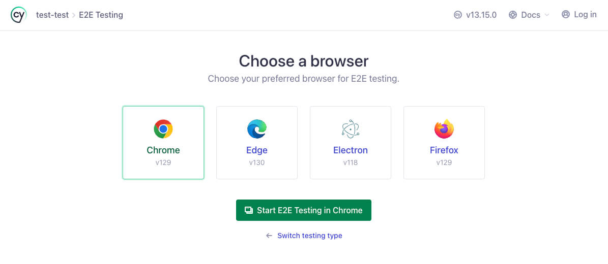 Choose a browser